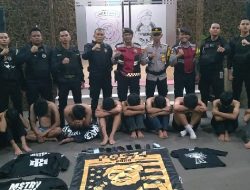 Bentrok dengan Warga, 17 Anggota Geng Motor Diringkus Polisi