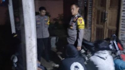 Terlibat Perang Sarung, 4 Remaja Diamankan Polsek Binong Subang