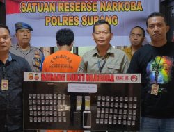 Kantongi 92 Plastik Klip Sabu, Warga Sukamelang Subang Harus Lebaran di Penjara