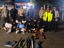 Polsek Subang Amankan Remaja yang Akan Perang Sarung