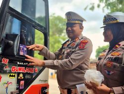 Jelang Mudik, Satlantas Polres Subang Gencar Sosialisasi Mudik Aman, Keluarga Nyaman