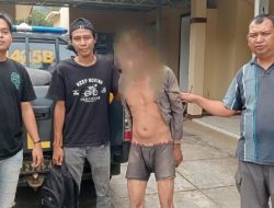 Tenteng Senpi, Warga di Majalengka Sikat HP Korban Saat Asik Nongkrong di Depan Warung