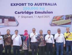 DAHANA Kembali Ekspor Bahan Peledak ke Australia Seberat 250 ton