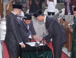 Gantikan Aceng Kudus, Foggy Subagia Resmi Dilantik Jadi Anggota DPRD Subang