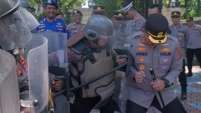 Polres Subang Gelar Pelatihan Pengendalian Massa Hadapi Mayday