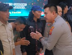 Ulah Oknum Anggota, Kapolres Subang Sampaikan Permohonan Maaf Kepada Seniman