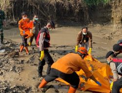 5 Hari Dikabarkan Hilang Terbawa Arus,Warga Majalengka Ditemukan di Sungai Cikeruh
