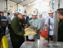 Wapres Gibran Tinjau Pabrik Pengolahan Beras Berteknologi Canggih di Ngawi