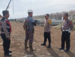 Polsek Pamanukan Subang Antisipasi Aksi Premanisme di Proyek Tol Patimban