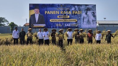 Lapas Kelas IIA Subang Gelar Panen Raya dan Bakti Sosial Bersama Dirjen Pemasyarakatan