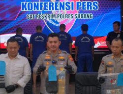 Polres Subang Ringkus Komplotan Preman Pemeras Sopir Truk