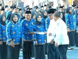 Bupati Majalengka Lantik 852 CPNS dan PPPK Formasi 2024