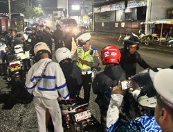 Operasi Gabungan, Polisi Amankan 5 Kendaraan dan Puluhan Knalpot Brong di Subang dan Pagaden