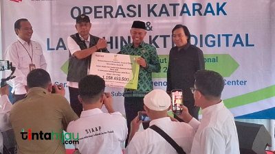 Menteri Sosial Guyur Bantuan Rp1,15 Miliar untuk Lansia Subang