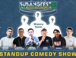 SUBANGFEST Vol.3 Siap Pecah! Komika Lokal dan Mistery Guest Bakal Bikin Ngakak Alun-Alun Subang