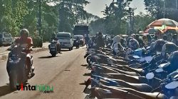 Menjelang Program Pemutihan Berakhir, Antrean Kendaraan di Samsat Subang Mengular hingga Badan Jalan