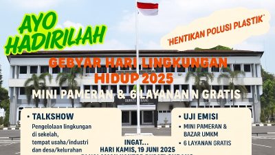 Gebyar Hari Lingkungan Hidup 2025, Dinas LH Subang Gelar Mini Pameran dan Talkshow Soal Polusi