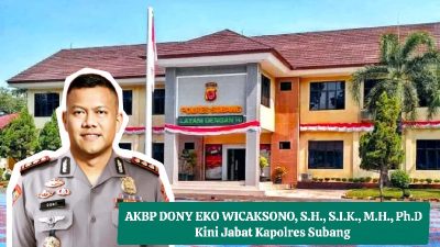 Bukan Nama Baru di Subang, Inilah Profil Singkat dan Sepak Terjang Kapolres Subang AKBP Dony Eko Wicaksono