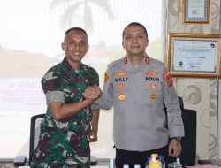 Perkuat Sinergi TNI-Polri, Kapolres Majalengka dan Danyonif Komitmen Jaga Stabilitas dan Keamanan Daerah