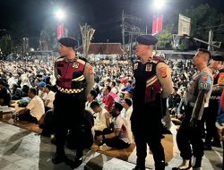 Polres Majalengka Amankan Nobar Timnas Indonesia vs China, Wujudkan Suasana Aman dan Kondusif