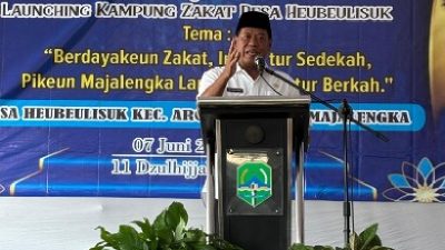 Desa Heubeulisuk Diresmikan Menjadi Kampung Zakat, Bupati Majalengka Ungkap Haru dan Inspirasi di Baliknya