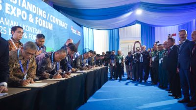 DAHANA Teken MoU Pengembangan Bahan Berenergi Tinggi di Ajang Indo Defence 2025