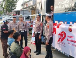 Hari Bhayangkara ke-79, Polres Majalengka Ajak Warga CFD dan Akses Layanan Gratis