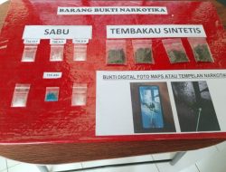 ‎Polres Majalengka Ungkap Kasus Narkoba Jenis Baru “Blue Ice”, Sasar Generasi Muda