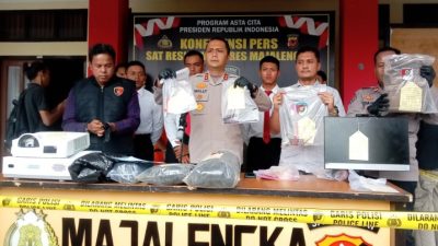 Polres Majalengka Ungkap Kasus Pencurian Komputer di Dua SMP, Dua Pelaku Diamankan