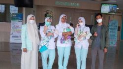 Fenomena Langka, Ibu di Sukabumi Lahirkan Bayi Kembar Tiga