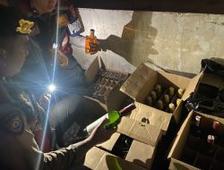 Polres Majalengka Sita 48 Botol Miras dari Warung dan Kontrakan