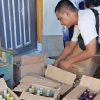 Polsek Pagaden Subang Amankan Ratusan Botol Miras dari Rumah Kos dan Penginapan