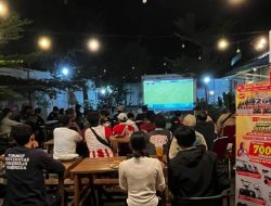 ‘Pagaden Punya Cerita’ Gelar Nobar Timnas Indonesia vs Jepang di Kuliner daerah Pagaden Subang