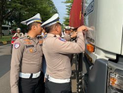 Polres Subang Siap Tindak Tegas Truk ODOL, Termasuk Armada Proyek PSN