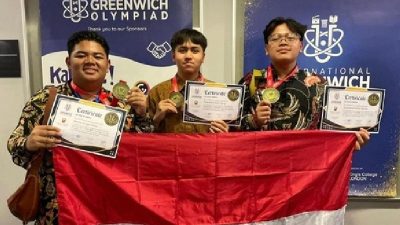 Pelajar Cianjur dan Bandung Raih Emas di Olimpiade Sains Internasional di Inggris
