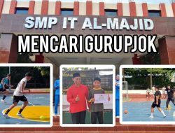 SMP IT Al-Majid Subang Buka Lowongan Guru PJOK, Ini Syaratnya