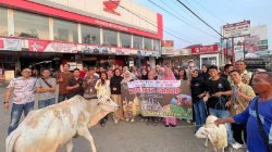Tridjaya Group Bagikan Daging Kurban kepada Warga dan Karyawan di Pagaden Subang