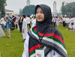 Panggilan Kemanusiaan, Vera Veriska Kerahkan Pelajar Turun Aksi Bela Palestina di Subang