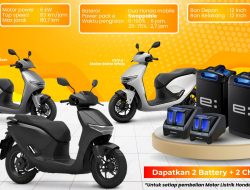 Tridjaya Motor Pagaden Subang Gelar Promo “Jumbo” Honda CU-e, Bonus Dobel Baterai dan Charger!