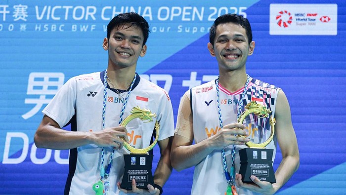 Fajar-Fikri Juara China Open | Dok. PBSI
