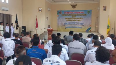 ‎PWI Majalengka Resmi Dilantik, Usung Program Kemanusiaan hingga Promosi Wisata‎‎