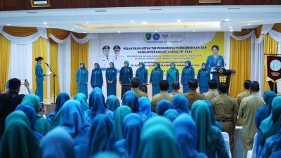 Ketua TP PKK Subang Lantik 10 Ketua PKK Kecamatan dan Pembina Posyandu