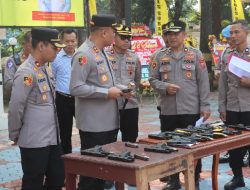 Lakukan Pengecekan Senjata Api, Kapolres Subang: Gunakan Sesuai Prosedur