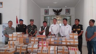 ‎Satgas BKCHT Majalengka Gagalkan Peredaran 198 Ribu Batang Rokok Ilegal Capai  Rp150 Juta‎‎