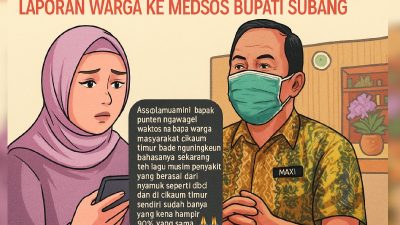 Lapor Kang Rey! Warga Cikaum Banyak yang Sakit Dari Nyamuk! Dinkes Subang Langsung Terjunkan Tim ke TKP