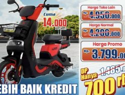 Promo Merdeka! Sepeda Listrik EXOTIC LUXOR Bisa Dibawa Pulang dengan DP Rp700 Ribu