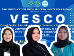 VESCO 2025, Mahasiswa FKIP Universitas Subang Tunjukkan Kemampuan Akademik Berbahasa Inggris
