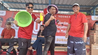 Keseruan Wartawan Subang Meriahkan HUT ke-80 RI dengan Lomba Unik