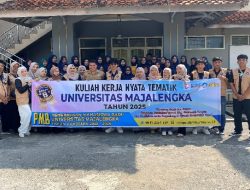 Wujudkan Pekarangan Hijau, Mahasiswa KKN-T UNMA Bersama BPP Panawangan Dorong Urban Farming di Desa Nagarapageuh