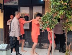 Polsek Pagaden Subang Tangkap 4 Pelaku Pengeroyokan Sadis di Pasar Inpres. Korban Alami Luka Tu5uk